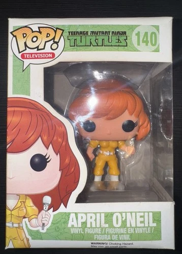 Funko Pop Television Teenage Mutant Ninja Turtles #140 April O'Neal W/ Protector