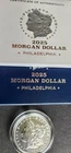 U. S.  mint 2025 P Morgan Dollar with OGP & COA