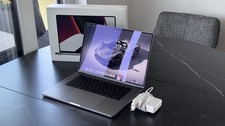MacBook Pro 16 Zoll mit Restgarantie M1 Pro Space Grey