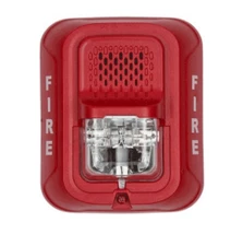 System Sensor P2RL 2 Wire Horn Strobe Sensor - Red