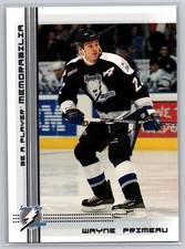 2000-01 Be A Player Memorabilia #311 Wayne Primeau Tampa Bay Center NHL
