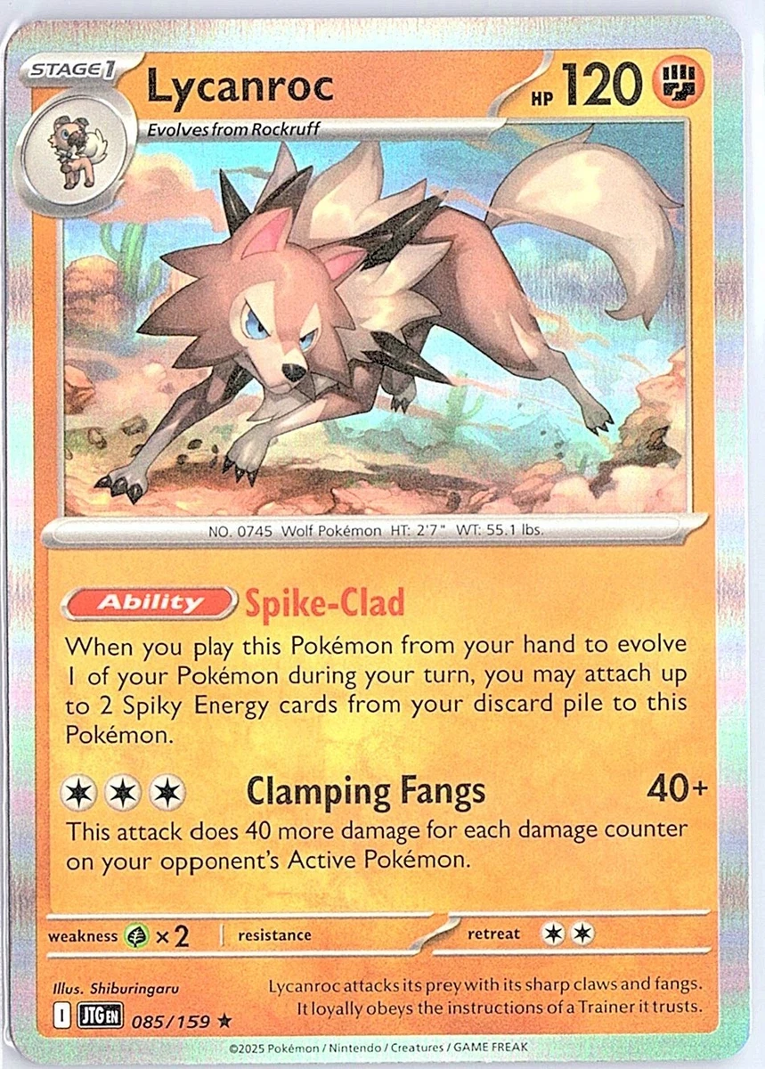 Lycanroc 085/159 Sv09: Journey Together for sale | eBay