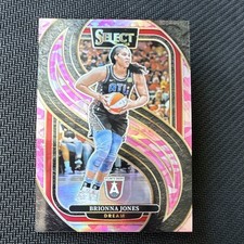 2025 Panini Select WNBA Brionna Jones Premier Level Pink Camo 114/175 #107