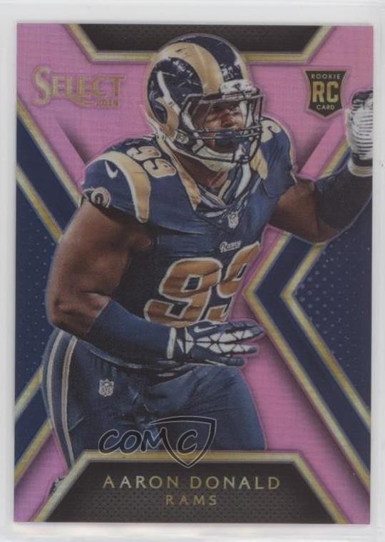 2014 Panini Select Rookies Fuchsia Prizm 70/199 Aaron Donald #106 Rookie RC 0g4