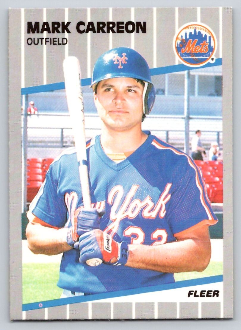 1989 Fleer - Mark Carreon #29 - *Near Mint-Mint*