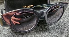 COACH HC 8265 55468G BLUE GLITTER GRADIENT AU...