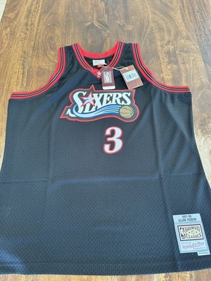 Allen Iverson 76ers 1997/98 Mitchell & Ness Swingman 2XL Neu NWT