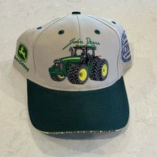 Vintage John Deere 2004 Tractor Hat Cap Green Snapback Iowa State Fair NWOT