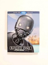 Rogue One: A Star Wars Story Walmart Blu-ray/DVD, 2016 3 Disc Set w/ Slipcover