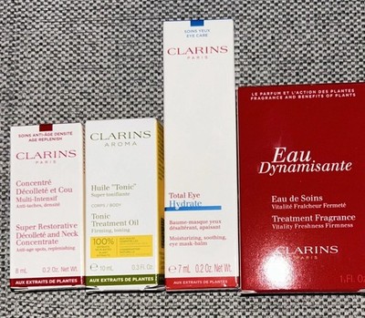 Clarins Geschenkpackage Tasche und 4 Produkte NEU