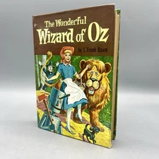 The Wonderful Wizard Of Oz | L Frank Baum Whitman 1957 Hardcover Vintage