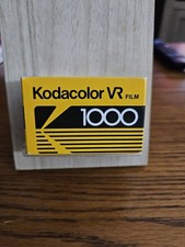 Vintage Kodak Print Film Kodacolor Vr Film 1000 12 Exposures New Sealed
