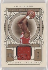 2020-21 Panini National Treasures Timeless Materials 44/99 Calvin Murphy HOF s3g