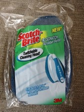 Scotch Brite Non-Scratch Household Scrubber Refill Blue Discontinued New
