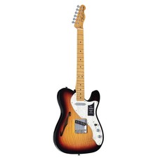 Fender Vintera II '60s Telecaster Thinline MN 3-Color Sunburst - Chitarra elettrica