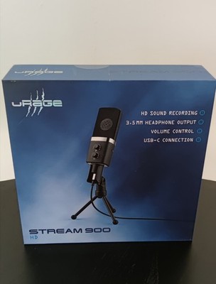 uRage Stream 900 HD Mikrofon  HD Sound Recording. Neu & OVP