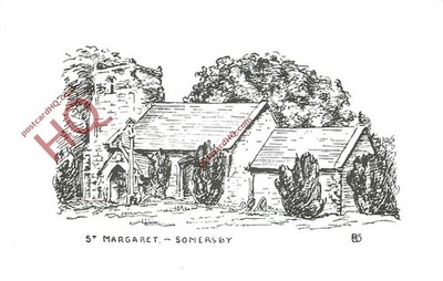 Ansichtskarte, Somersby, St. Margaret, South Ormsby Gruppe von Pfarreien
