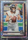 2025 Panini Donruss Optic Wave Prizm Bo Nix #31 /300 Denver Broncos