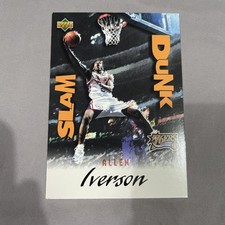 1997 Upper Deck Slam Dunk Allen Iverson SD 30/40 Philadelphia 76ers