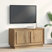 Tv-SchräNk 80 X 35 X 45 Cm Artisan-Eiche Holzwerkstoff