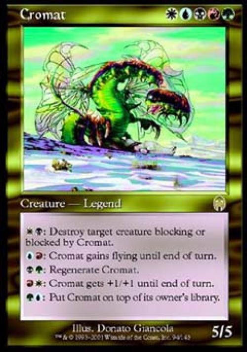 Cromat -Foil Near Mint MTG Apocalypse