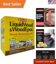 Greenguard Certified Wood Restoration Kit - 24oz of Safe Epoxy Repair Solution