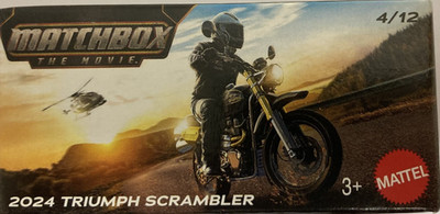 Matchbox 2026 - 2024 Triumph Scrambler - Power Grabs - NEU & OVP
