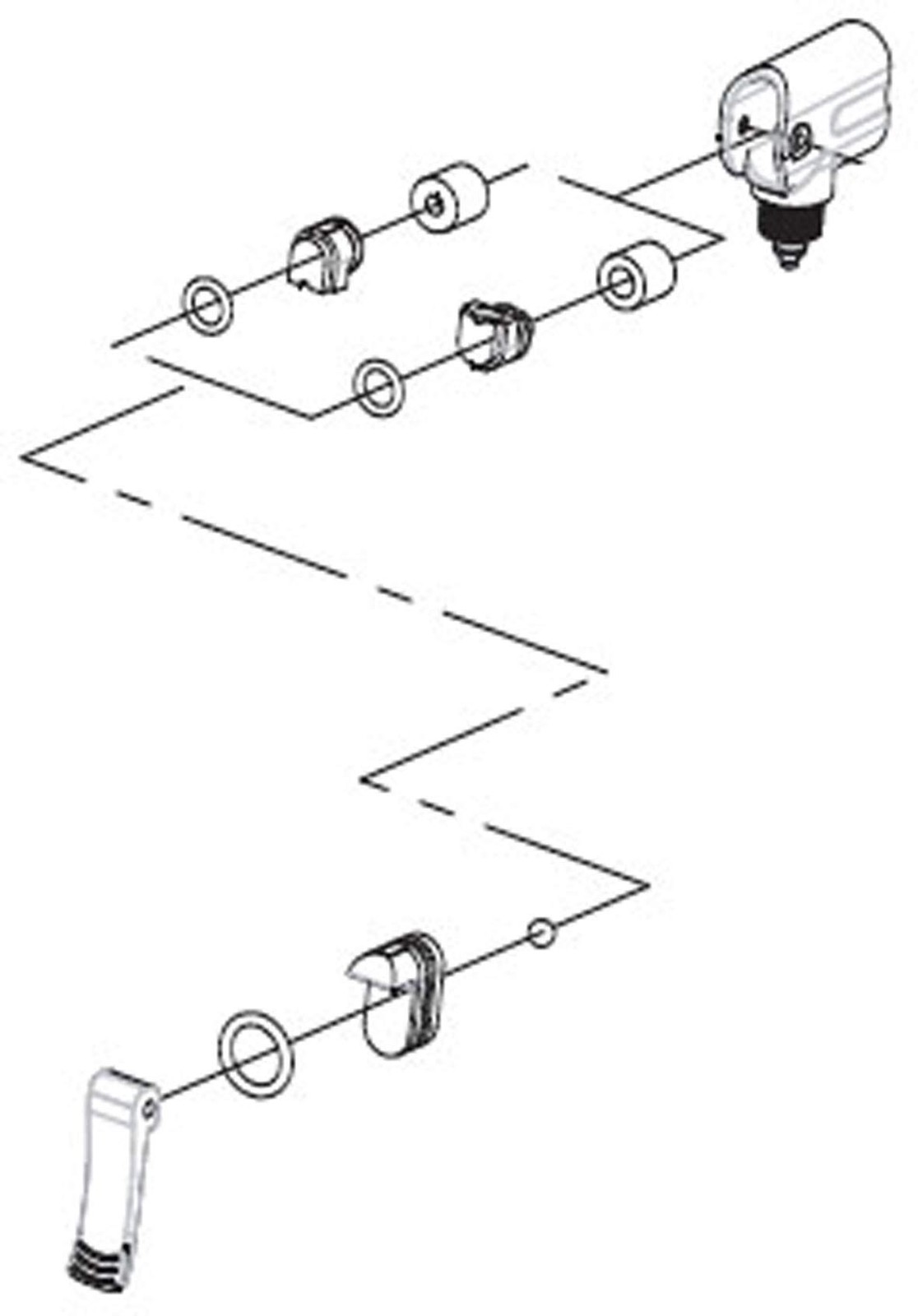 Park Tool 1081 - комплектная пластиковая головка в сборе для PFP-3 PFP-6 PFP-8 2790₽