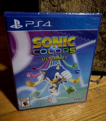 Sonic Colors Ultimate Standard Edition - Sony PlayStation 4, PS4 New Sealed 