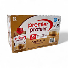 Premier Protein 30g High Protein Shake, Caf Latte 11 fl oz - 15 Pack