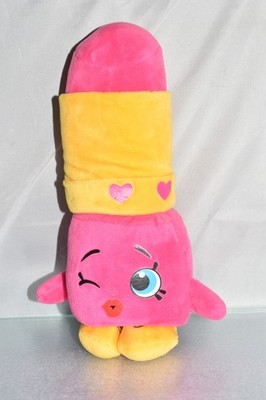 SHOPKINS LIPPY LIPS LIPPENSTIFT WEICHES PLÜSCHTIER *GRATIS VERSAND*