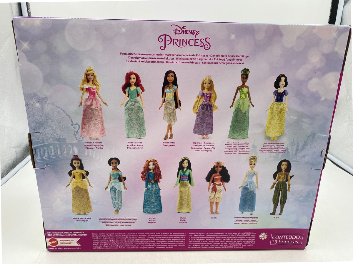 Disney Princess Ultimate Collection Set of 13 Dolls by