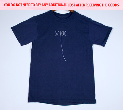 New Rare Bill Callahan SMOG Cotton Navy Blue S-5XL Shirt SN193