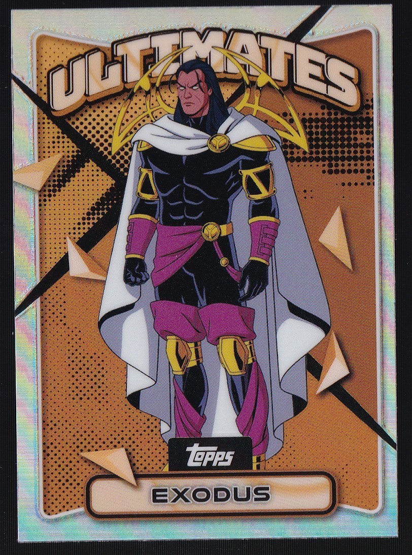 2025 Topps Finest X-Men '97 Common Exodus Refractor #12 Marvel