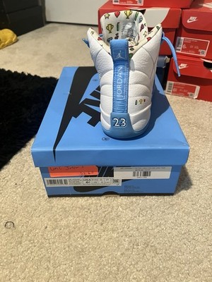 Jordan Air Jordan 12 Retro UNC High Top Sneakers FD1437-400