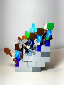 [LOT] LEGO Minecraft Minifigures and Accessories
