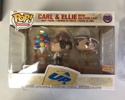Funko Pop Carl and Ellie with Balloon Cart #1152 -  Box Lunch Exclusive