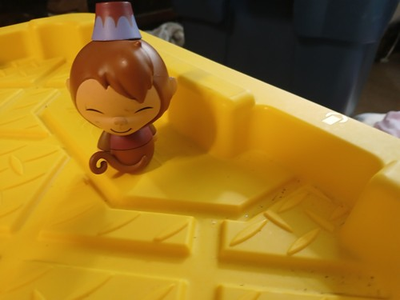 #ad #ad ABU MONKEY ALADDIN DISNEY FUNKO 2016 3.5 INCHES TALL HEAD TURNS $8.99