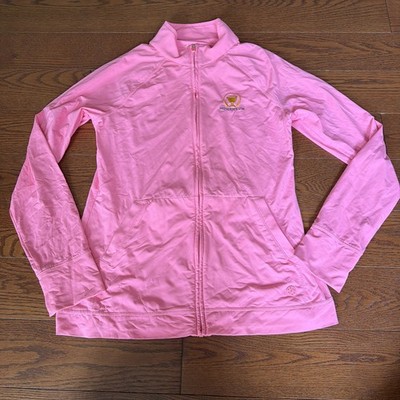 Lilly Pulitzer Luxletic M Handle Jacket Lilly s Coral UPF 50+ Presidents Cup Zip