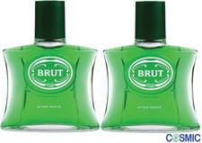 2 X BRUT AFTER SHAVE ORIGINAL 100ML
