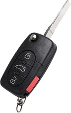 Key Fob Replacement for A4 A6 A8 S4 S6 S8 TT RS6 Cabriolet 1997-2005 - Uncut Key