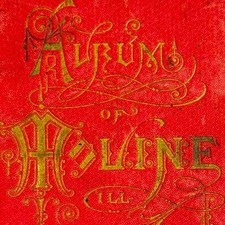 Antique 1891 John Deere Plow Works Photo Album Moline Il Tractor Farm Implement