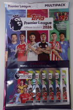 Topps Premier League 2026 Official Stickers Multipack: 6 packets