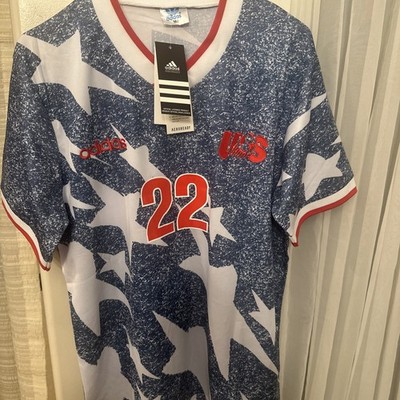 1994 US USA World Cup Alexi Lalas Soccer Jersey Size Fits MEDIUM