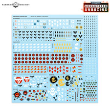 Warhammer 40k - Armageddon Transfer Sheet