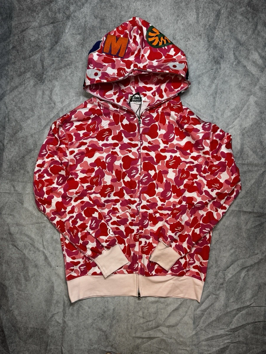 25+ A Bathing Ape Pink Cotton Hoodies & Sweatshirts for Men for
