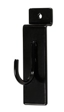 SSWBasics Black Slatwall Accessories Display Hook Set - Pack of 25 Durable