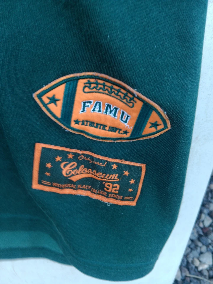 Camiseta Florida A&M #22 Coliseo 4XL NCAA Fútbol Cosida FAMU Negra Universidad 92 Foto 4 de 4