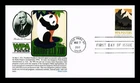DR JIM STAMPS US COVER WPA POSTERS SEE AMERICA WELCOME TO MONTANA FDC PANDA
