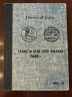 36 Silver Half Dollars 1948-1964 In A Library Of Coins Franklin Album With 1 Ken